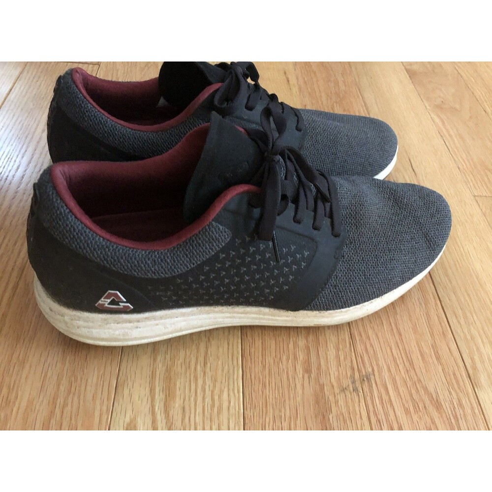 Cuater by Travis Mathew Wildcard Black Gray Rubber Spike Golf Shoes Mens Sz 11.5